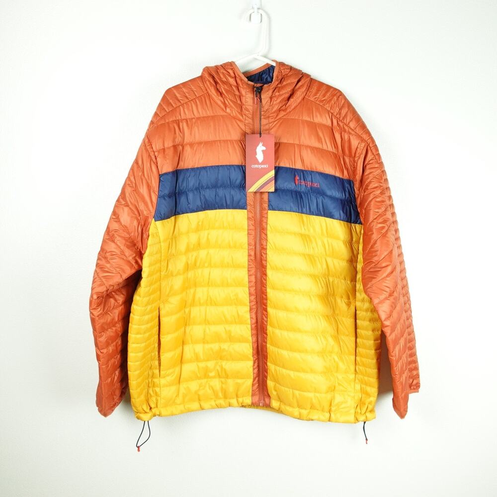 Cotopaxi Puffer Jacket Men SZ XXXL Capa Insulated Hooded Colorblock Outdoors NWT